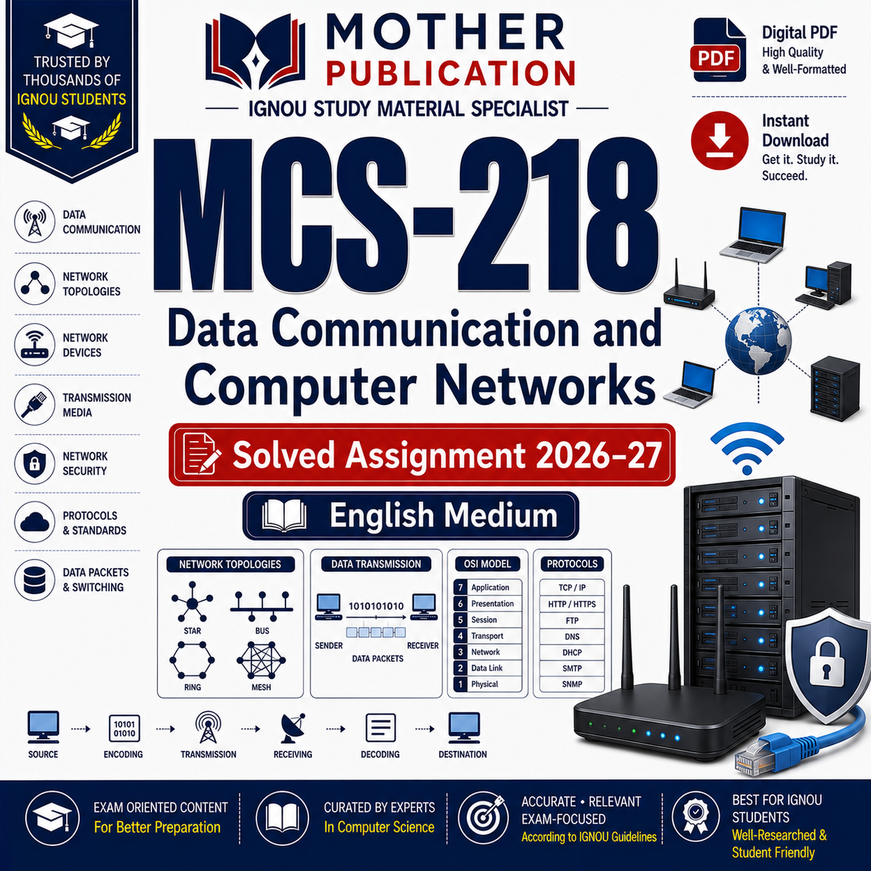 MCS-218 Solved Assignment 2026-27 in English