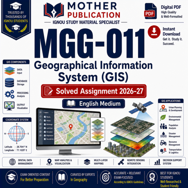 MGG-011 Solved Assignment 2026-27 in English