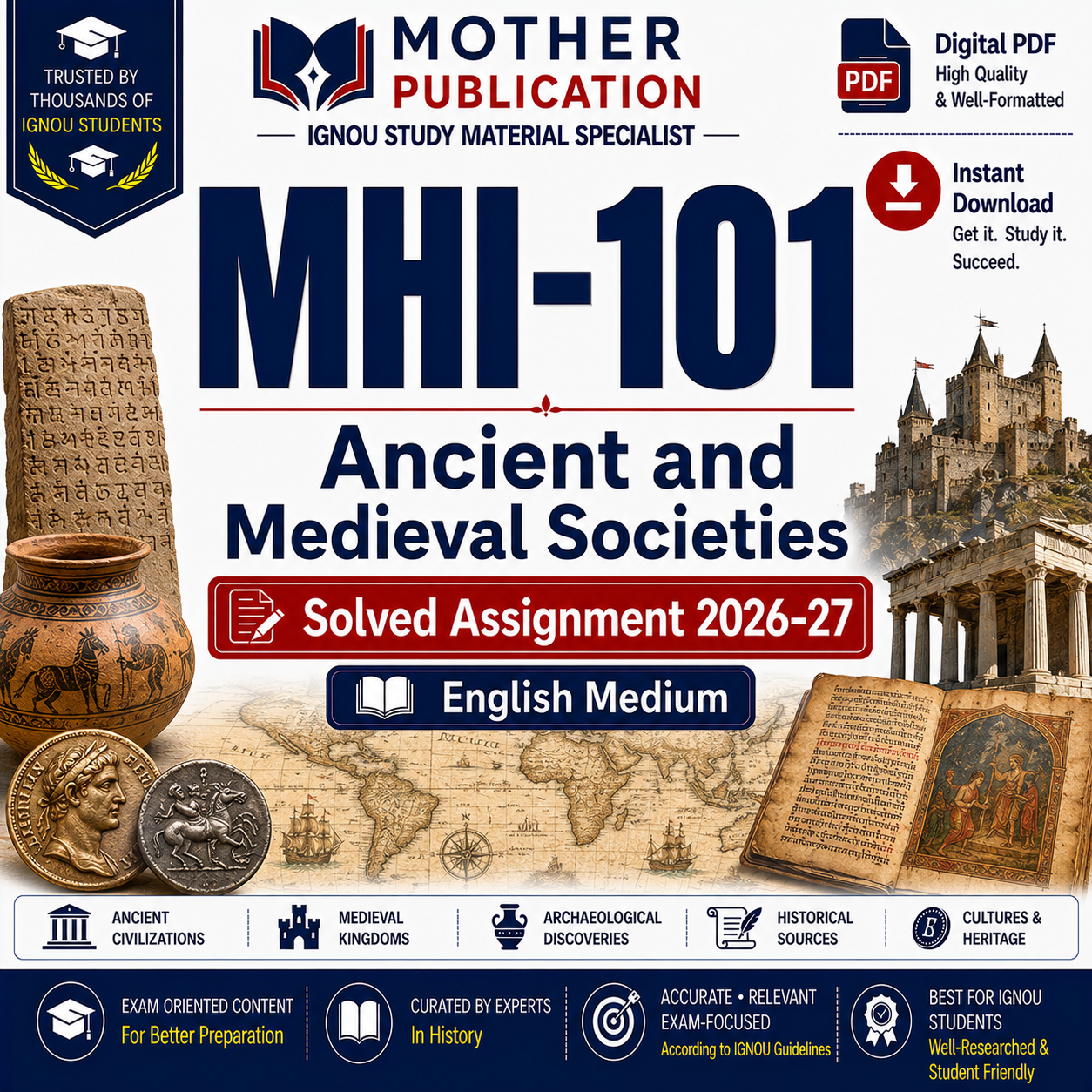 MHI-101 Solved Assignment 2026-27 in English