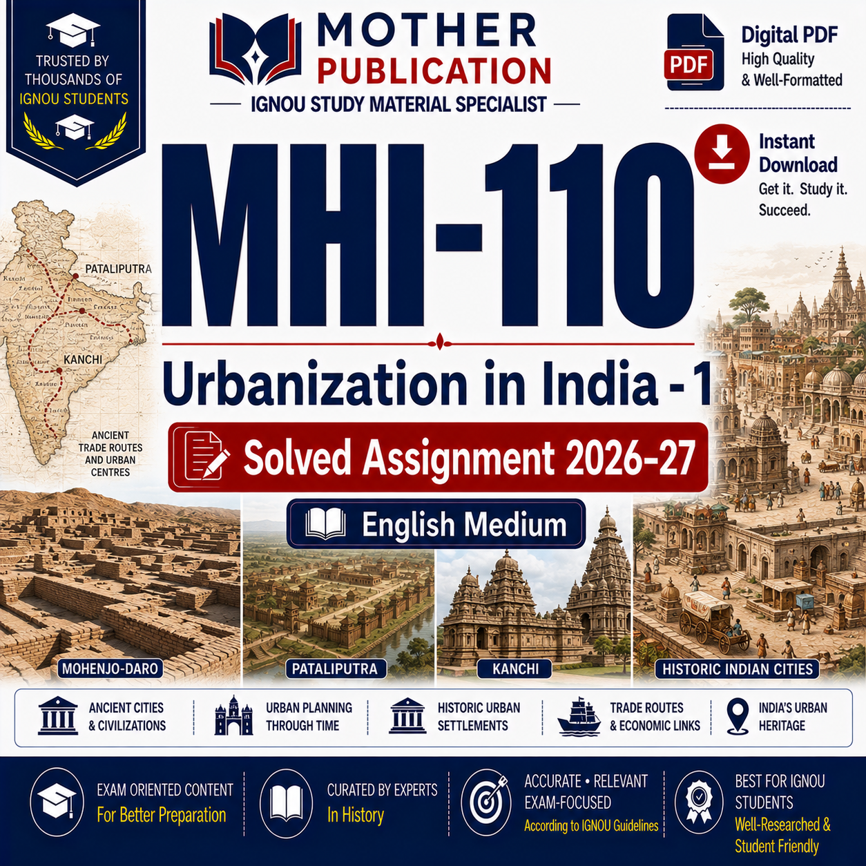 MHI-110 Solved Assignment 2026-27 in English