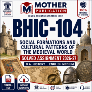 BHIC-104 Solved Assignment 2026-27 in English