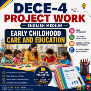 DECE-4 Project Work in English 2026-27 IGNOU DECE