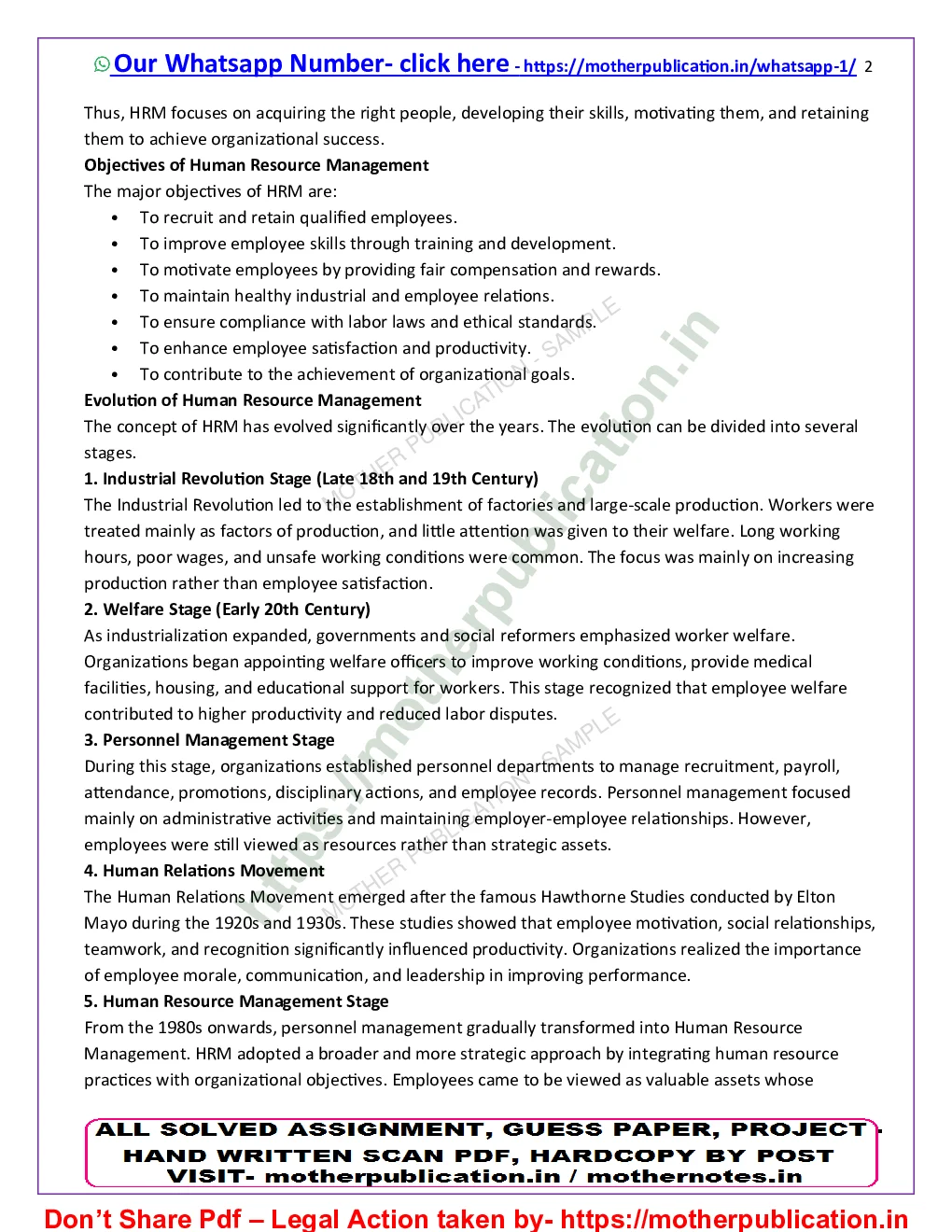 MPA-014 Solved Assignment 2026-27 in English | M.A. Public Administration Sample Page 3